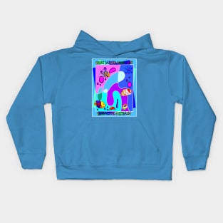 Great Barrier Coral Reef Queensland Australia Abstract Print Kids Hoodie